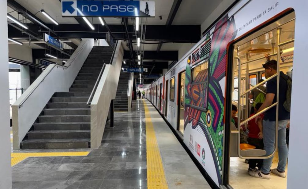 Reabre estación San Antonio Abad tras remodelación; renuevan iluminación y accesos.
Foto: Especial.