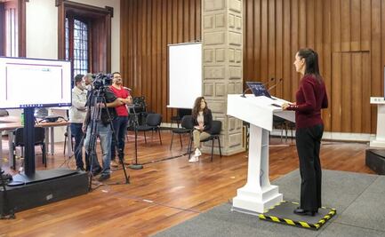 Videollamadas entre pacientes con Covid-19 y familiares inician este fin de semana: Sheinbaum