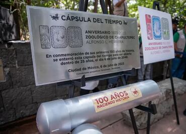 Zoológico de Chapultepec 100 años: ¿Qué contiene la "cápsula del tiempo" que se abrirá en 25 años?