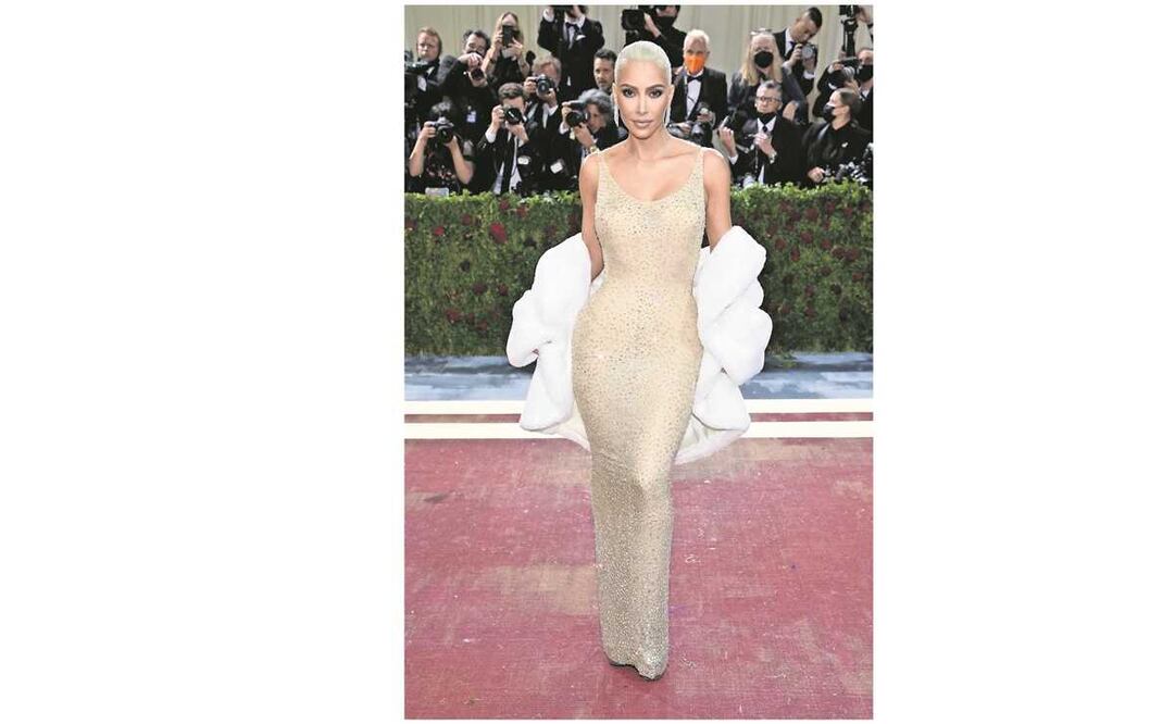 Muestran el daño al vestido de Marilyn Monroe luego de que Kim Kardashian lo usó