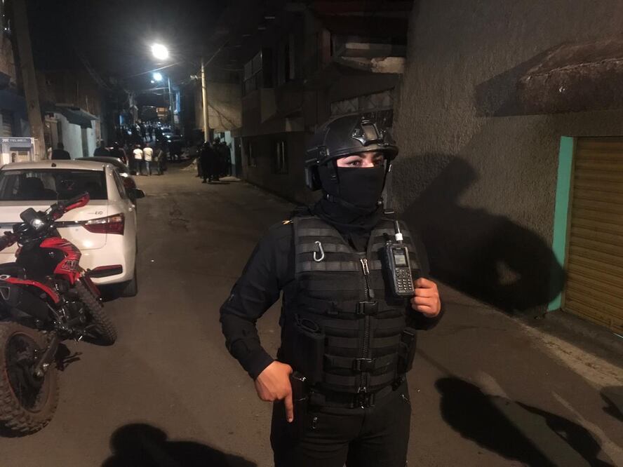 Cateo en el domicilio de Xochimilco por el caso Fátima. Foto de Diego Simón EL UNIVERSAL