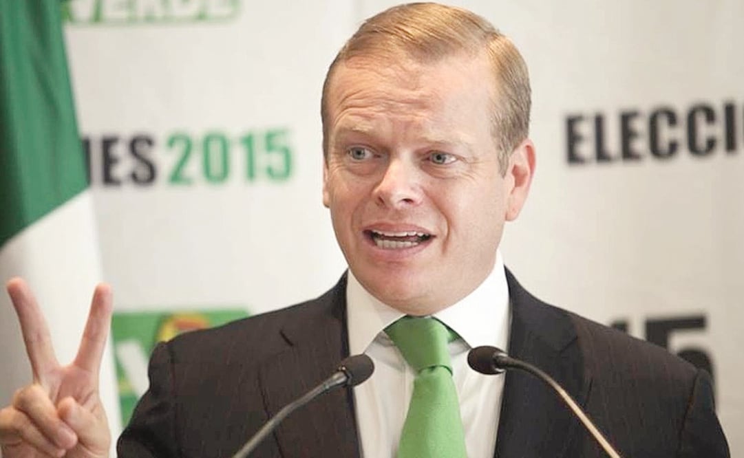 Arturo Escobar, próximo coordinador de los diputados del PVEM. Foto: Archivo/EL Universal