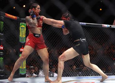 Irene Aldana sobre el corte que sufrió en Las Vegas: sólo pensaba en no abandonar