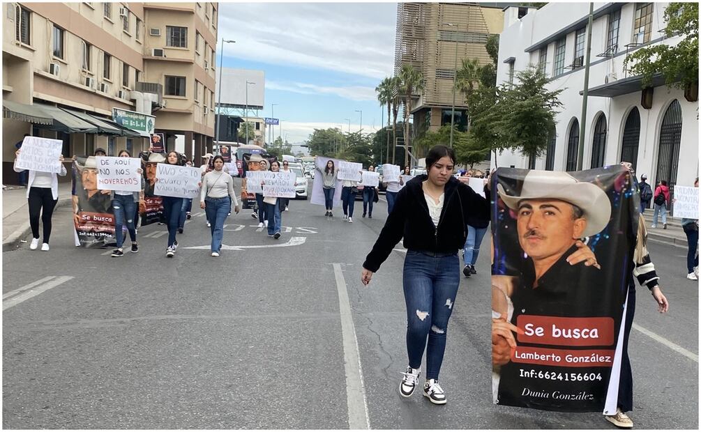 Lamberto González fue llevado a la fuerza por hombres armados en Hermosillo (7/01/2025). Foto: Javier Escobar / EL UNVIERSAL