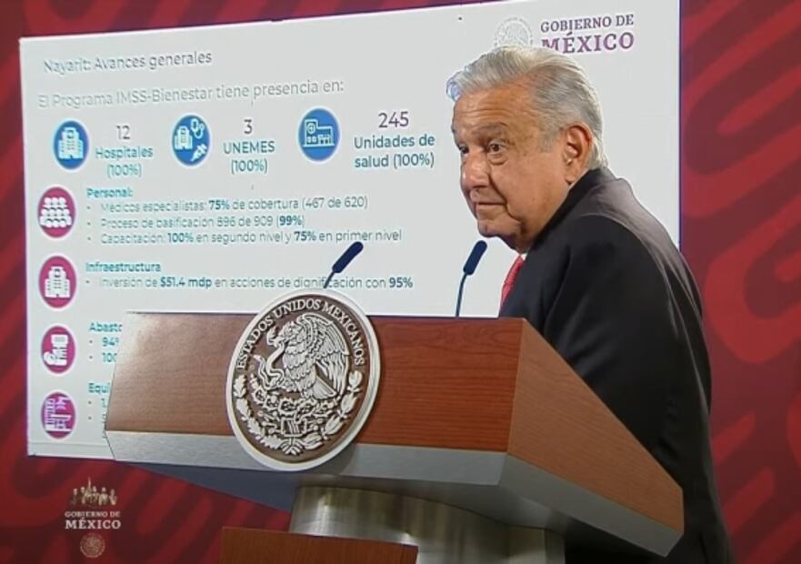 La mañanera de AMLO, 27 de julio, minuto a minuto