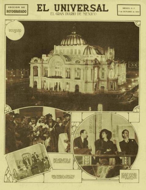 Un café en la azotea de Bellas Artes