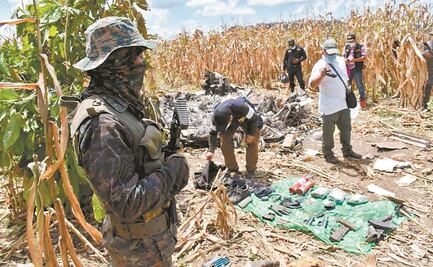 Roban avión en México y se cae en Guatemala