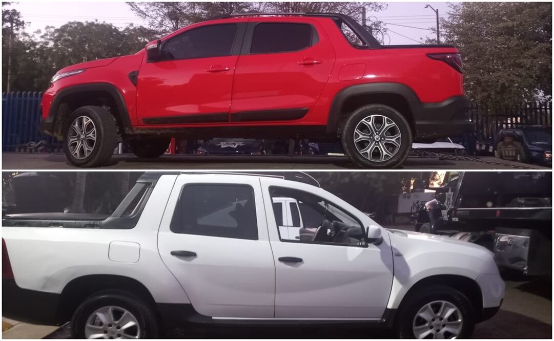 Camionetas blindadas. Foto: Especial