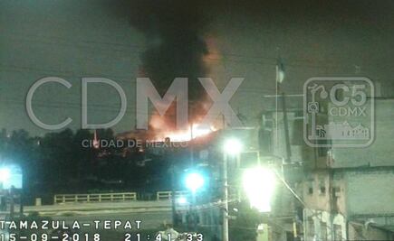 Se registra incendio de casa en la GAM 