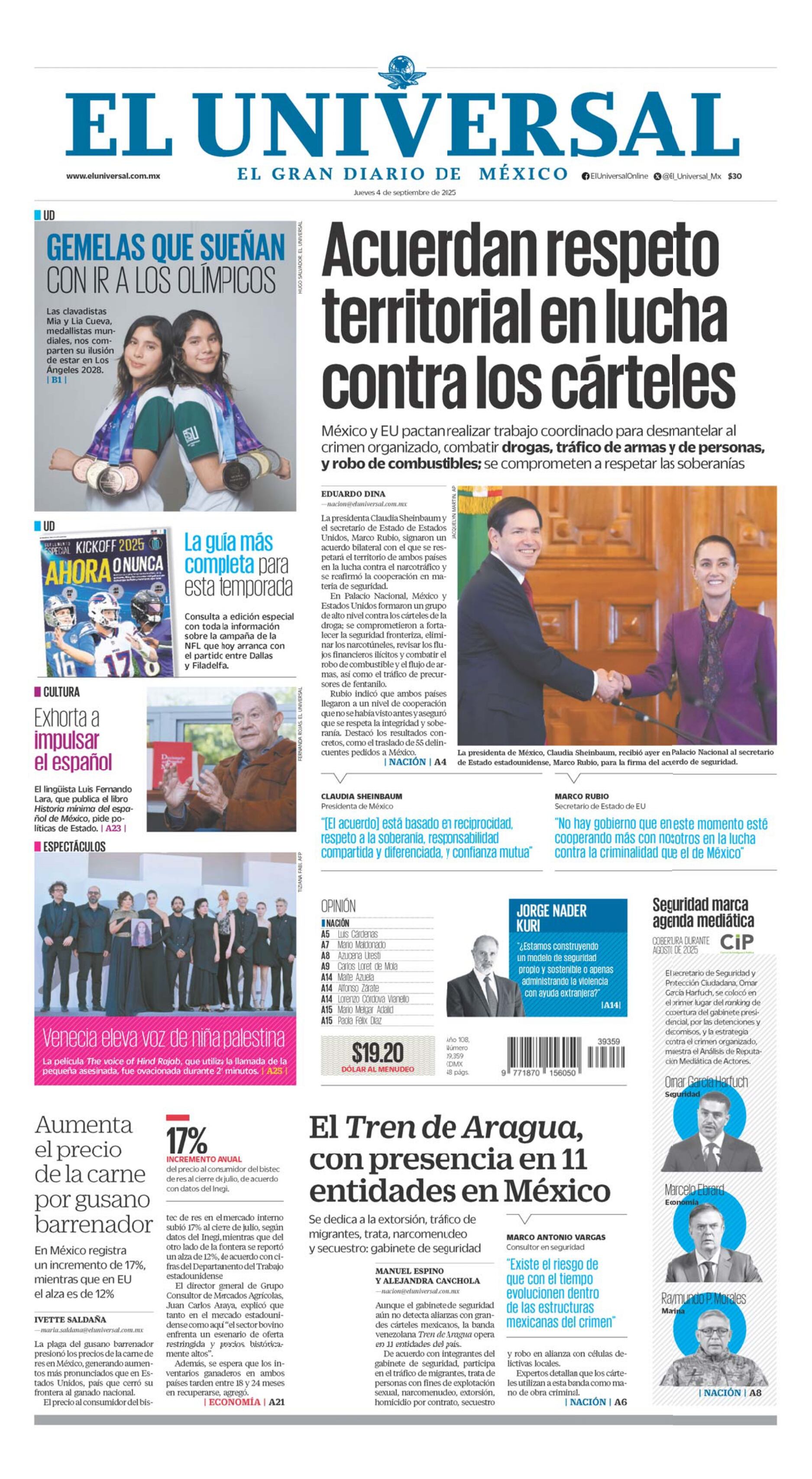 Portada impresa