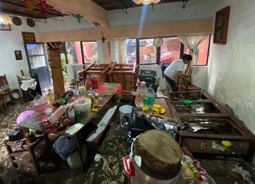 VIDEO "Estuvo muy feo", aseguran vecinos de Tlalpan tras lluvias torrenciales; hay 50 casas dañadas y 3 colapsadas