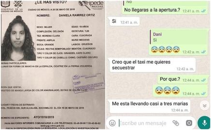 Lo que sabemos de Daniela, la joven que iba a una fiesta y un taxista la secuestró en Tlalpan 