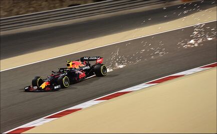 ¿Por qué fue eliminado Checo Pérez de la clasificación del GP de Bahrein?