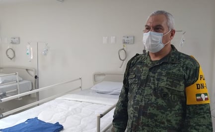 En hospitales del Ejército más de 260 contagiados por Covid-19, principalmente en el Valle de México