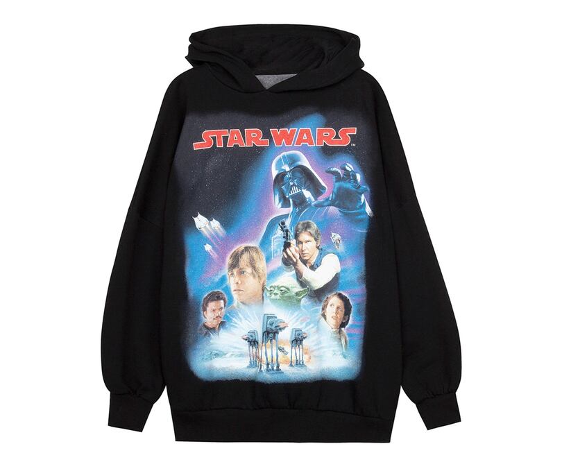 Esta colección cápsula está inspirada en Star Wars \ Foto: Bershka