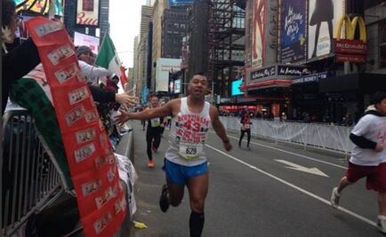 Ayotzinapa father returns to NYC half marathon