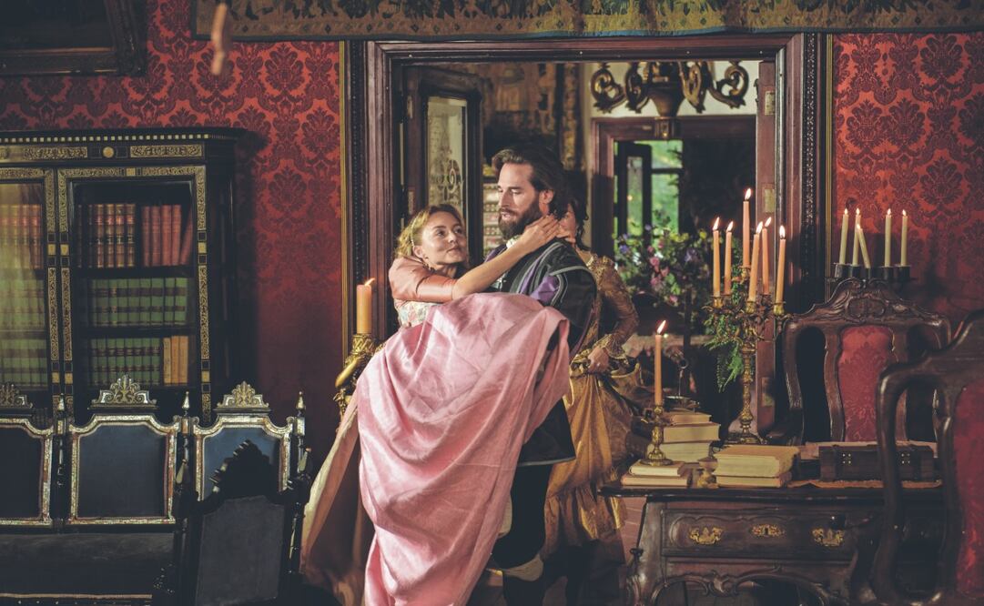 Angelique es Diana Salazar y Sebastián, Eduardo de Carvajal. Foto: de VIX