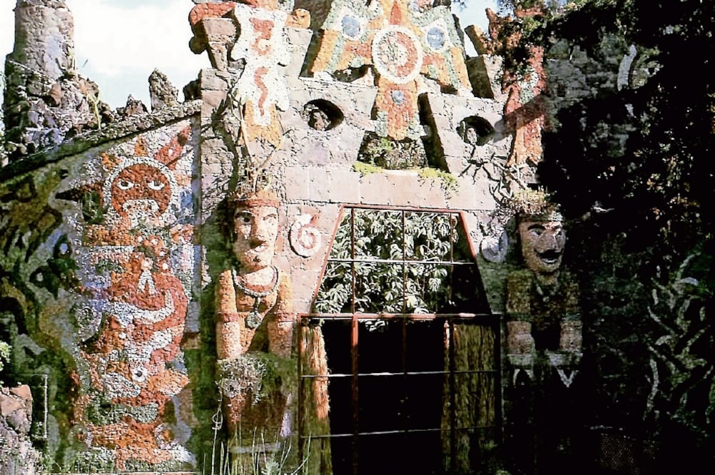 Detalle de la casa que había sido construida a finales de los 40 (ESPECIAL)