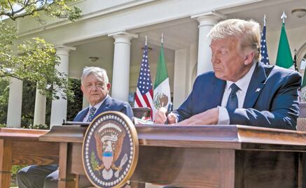 Previo a visita de AMLO a Biden, Trump elogia a su “amigo socialista”