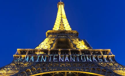 Torre Eiffel se ilumina a favor de los derechos de la mujer