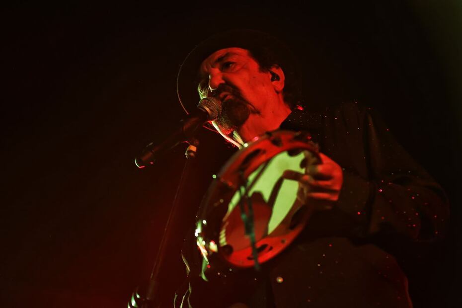 Paulinho Boca de Cantor, miembro fundador de la banda Novos Baianos. Crédito Fernanda Rojas, El Universal