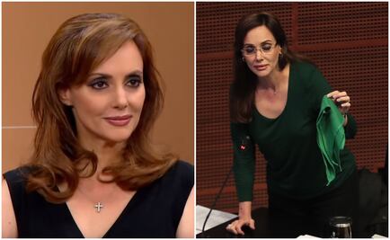 Lilly Téllez: del “trapo verde” en el Senado al “señor presidente”