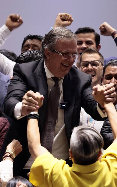 Marcelo Ebrard anuncia que dejará su cargo en SRE en vistas a 2024. Foto: EFE