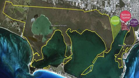 Proponen integrar Tajamar a área protegida de Nichupté