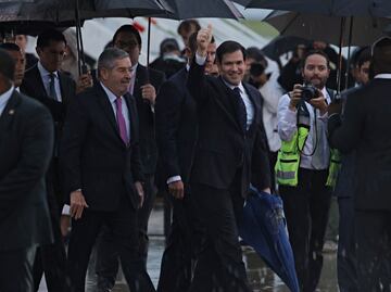 Marco Rubio llega a México para reunión con Sheinbaum; aterriza en el AIFA