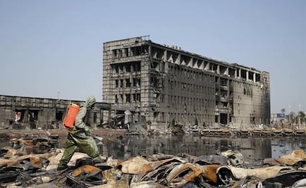 Explosión de planta química provoca incendio en China