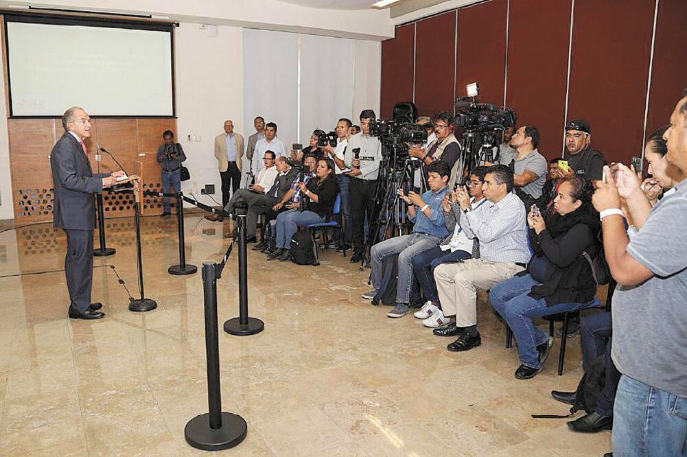 El gobernador, Juan Manuel Carreras López, dijo que San Luis Potosí avanzó 11 lugares en acceso a la alimentación. Foto: Archivo/EL UNIVERSAL