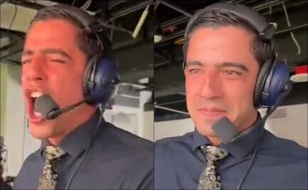 Andrés Vaca es reventado en redes sociales por llorar mientras narraba el gol de México