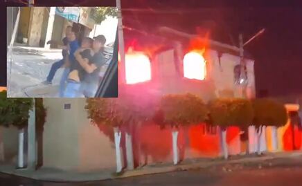 Incendian local e intentan linchar a agresores de vendedor de frutas en Tehuacán, Puebla; vandalizan vivienda y prenden fuego a automóvil