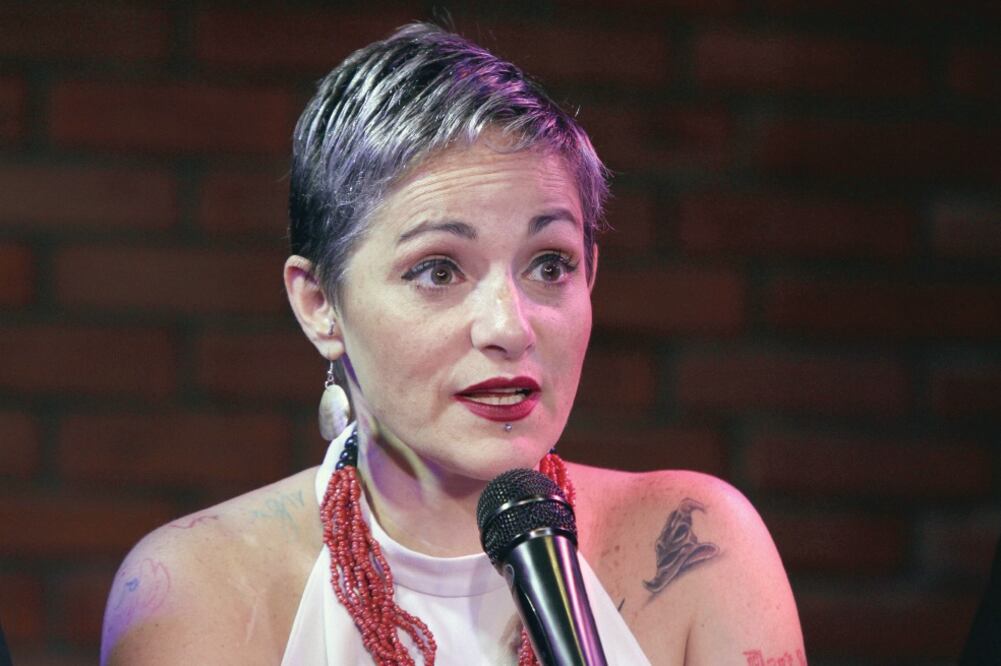 Lola Cortés en la obra Teatro en Corto, el musical. Foto: SUGHEY BAÑOS. EL UNIVERSAL