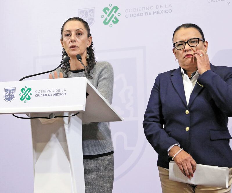 Claudia Sheinbaum y Rosa Icela Rodríguez. Foto: ARCHIVO EL UNIVERSAL