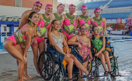 Natación Artística Adaptada toma fuerza en México; alcaldía Benito Juárez recibe el II Mundial con atletas de cuatro países