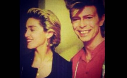 Madonna, 'devastada' por muerte de David Bowie