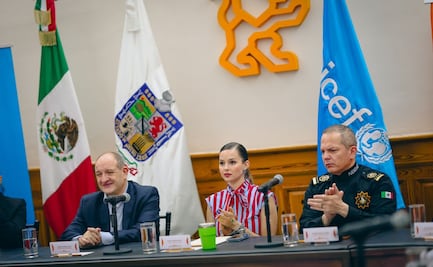 Gobierno de Nuevo León y Unicef presentan estrategia "Tarjeta Azul"; buscan proteger a las infancias durante el Mundial 2026
