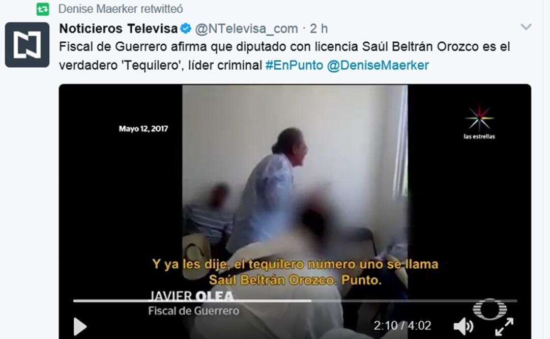 El tequilero número uno tiene fuero: fiscal 