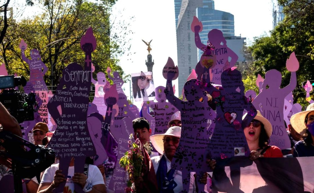 Día Internacional de la Mujer. Foto: EL UNIVERSAL
