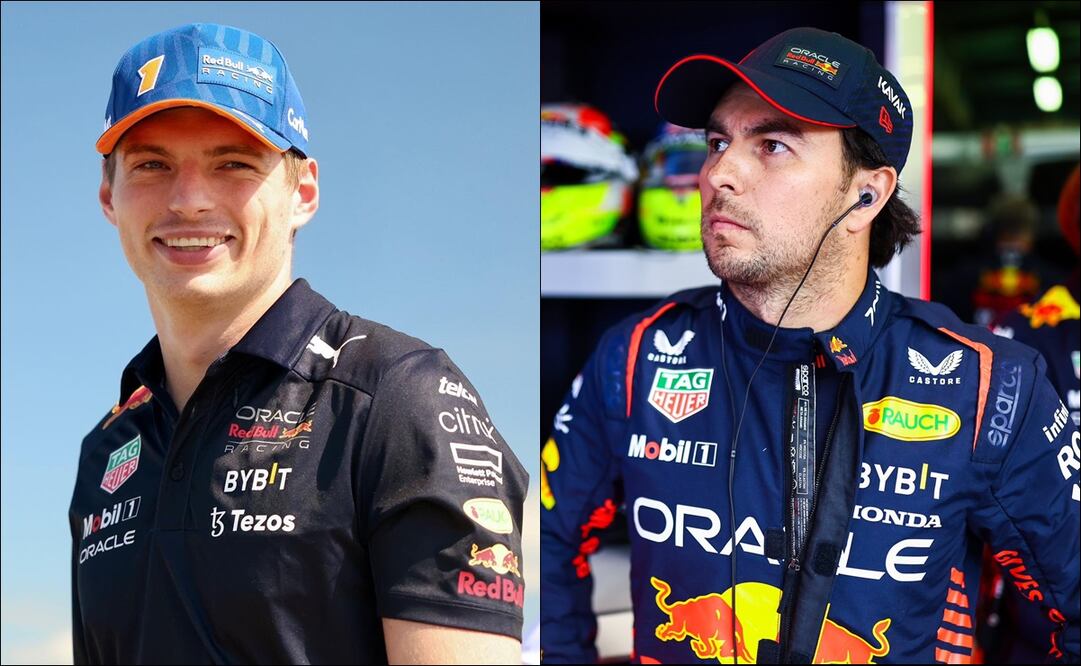 Max Verstappen y Checo Pérez / FOTO: ESPECIAL