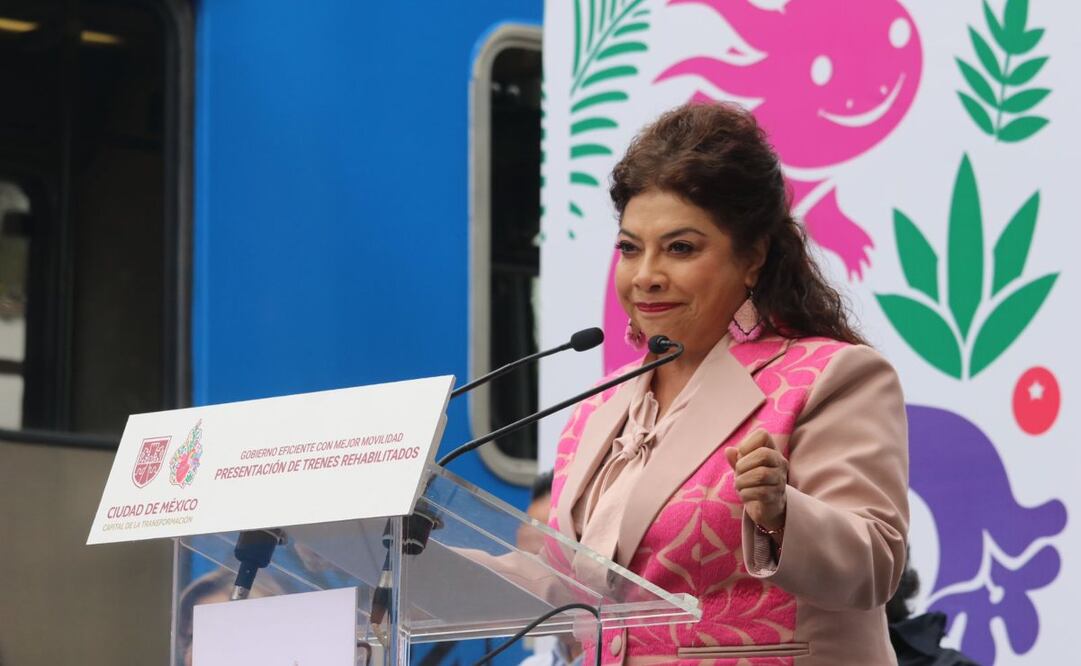 La jefa de Gobierno, Clara Brugada, recordó que para quienes paguen el predial anualizado durante el mes de enero se les aplicará un descuento de 8%. Fotos: Axel Sánchez/ EL UNIVERSAL