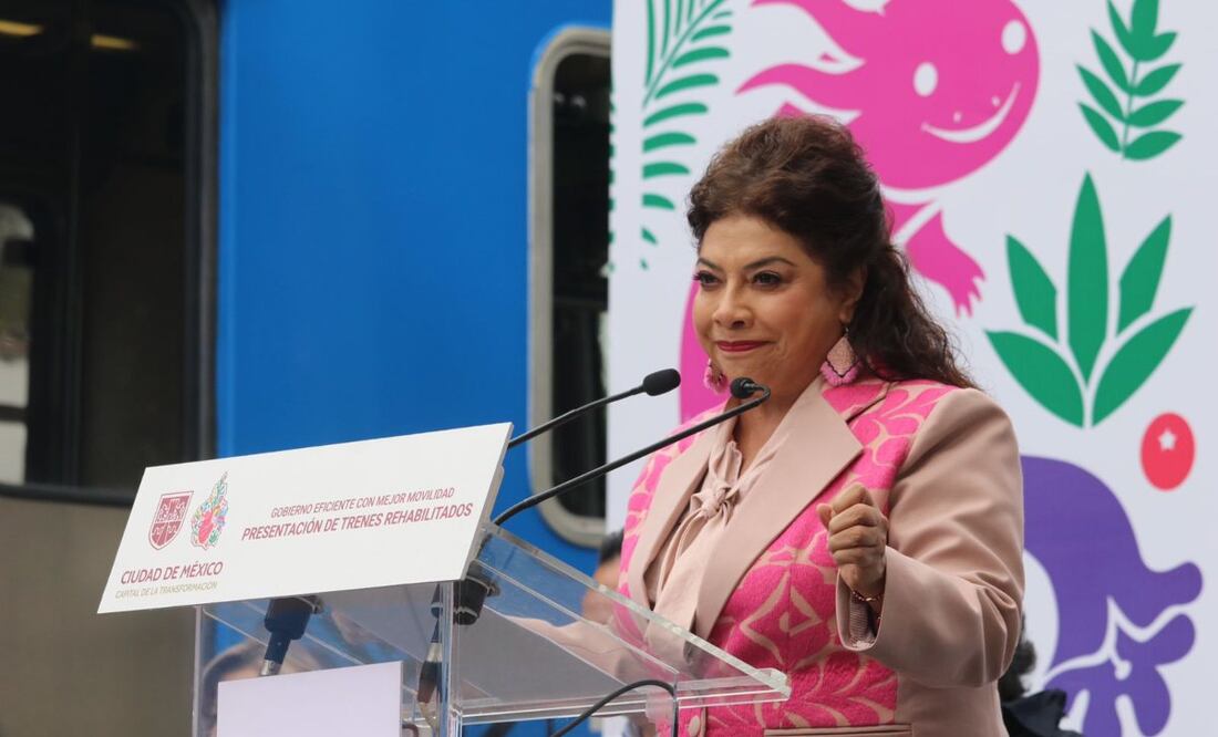 La jefa de gobierno Clara Brugada.. Fotos: Axel Sánchez/ EL UNIVERSAL