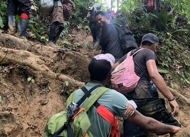 Crece número de migrantes chinos que atraviesan la selva del Darién para llegar a EU