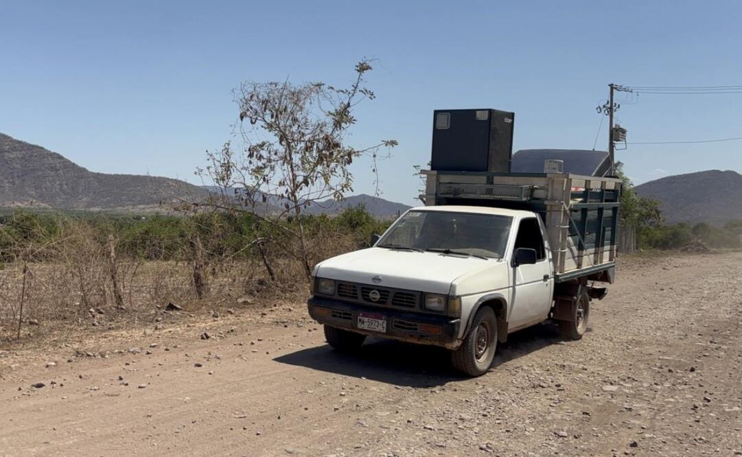 Los permanentes ataques armados y con explosivos perpetrados por el CJNG en contra de habitantes del municipio de Apatzingán, Michoacán, hizo que en los últimos días, creciera nuevamente el éxodo de familias. (25/07/25) Foto: Carlos Arrieta.