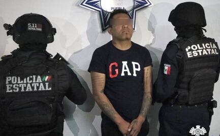 Detienen a “El Costras”, presunto multihomicida en Puebla