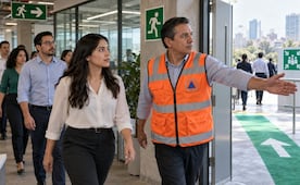 ¿Tu trabajo no tiene rutas de evacuación? Así puedes denunciar en CDMX