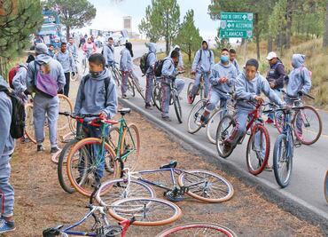 Guadalupano pedalea hasta la muerte