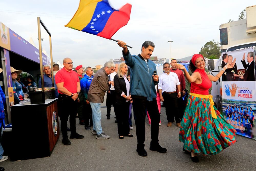 El presidente de Venezuela, Nicolás Maduro, durante un acto de gobierno, en Caracas. Foto: EFE