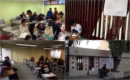 Voca 8 reinicia clases; el paro se mantiene en 11 planteles